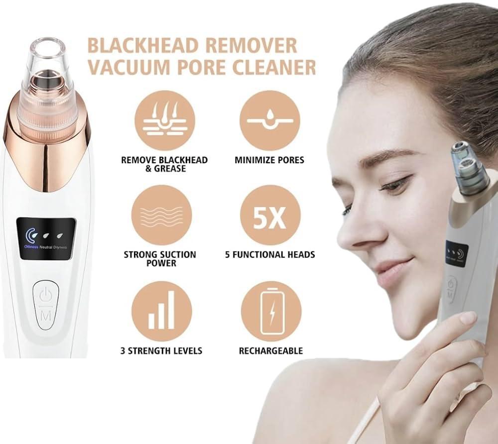 Rechargable Derma Suction Blackhead Remover