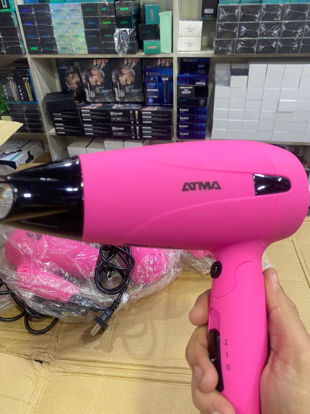 Original ATMA Portable Hair Dryer (Argentina Lot Imported)