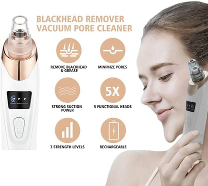 Rechargable Derma Suction Blackhead Remover